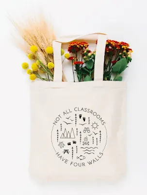 Reusable Tote Bags Gift for Teacher Leaving