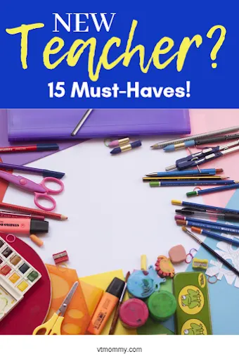 What every New Teacher Needs to Start a Classroom!