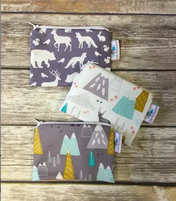 Reusable Snack BAgs, gifts for teachers, green living, reuse, holiday gift idea Inexpensive Gifts for Teachers from Students, family product